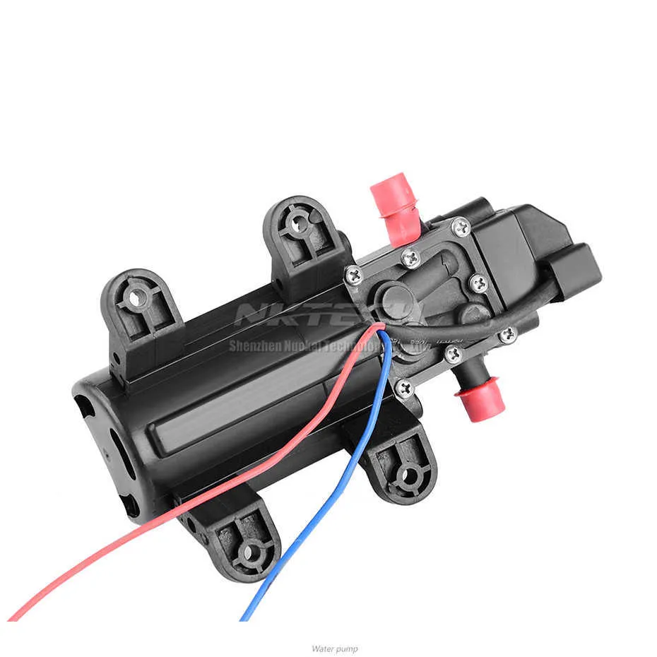 Pro Pompa Acqua DC 12V 6A 130PSI 6L/Min Alta Pressione Membrana Autoadescante Pompe Acqua Intelligenti Interruttore Automatico Caravan Barche 210610