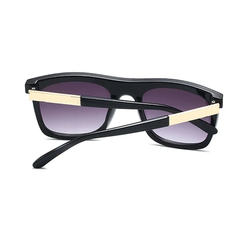 Мужские золотые металлические солнцезащитные очки, модные очки в квадратной оправе, Uv400, защитные летние очки с прозрачными линзами, 4 цвета ppfashionshop296x