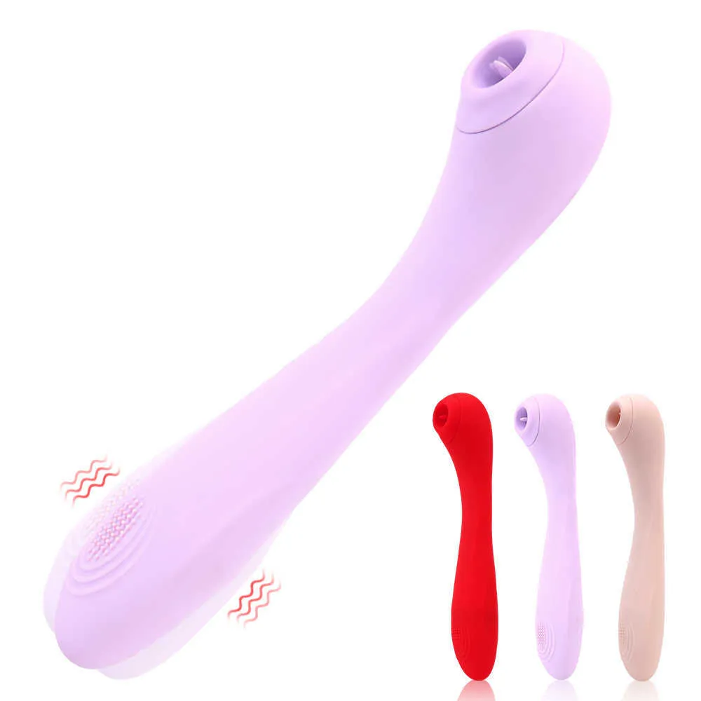 Massage Items 7 Modi Tong Likken Dildo Vibrator Vrouwelijke Masturbator G-spot Massager Clitoris Stimulator Adult Products Sexy Speelgoed voor Vrouwen