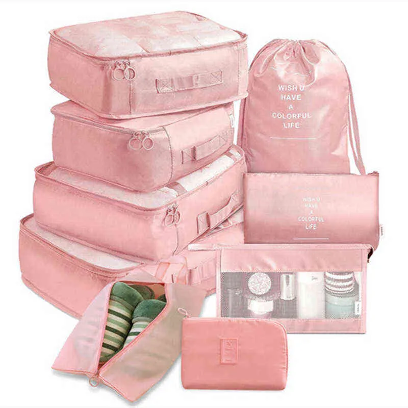 Conjunto de viagens Pacotes de bagagem Casos de armazenamento de roupas de roupas de alta qualidade Bolsa de produtos de higienetrie de bolsa de produtos de higienetrie 211236D
