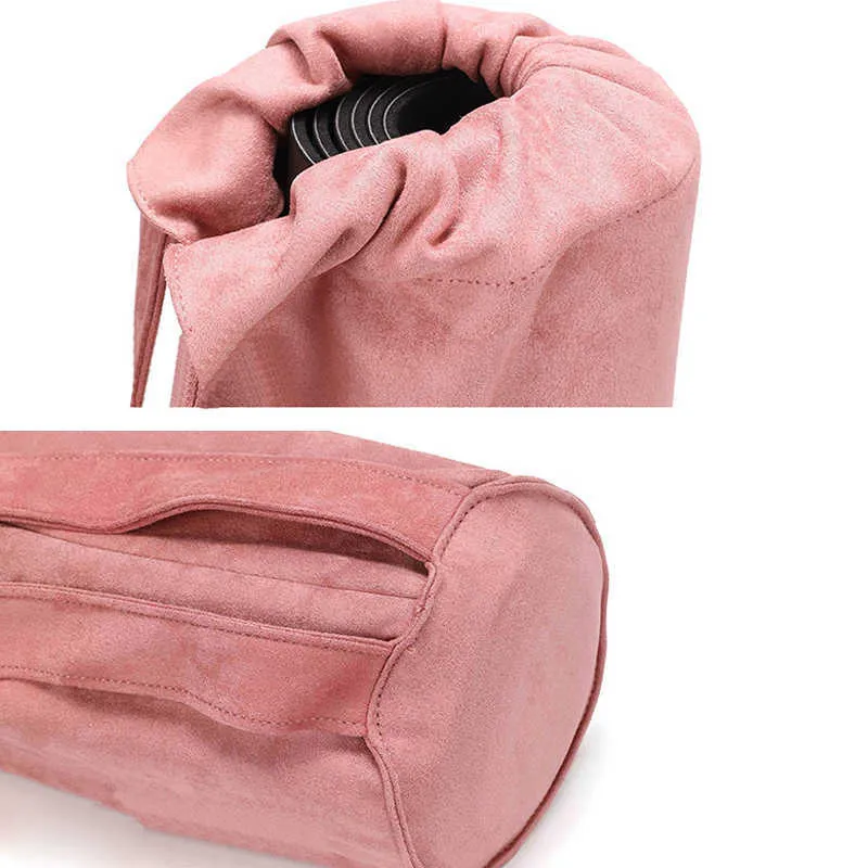 Selferee Йога сумка йога коврик для хранения рюкзак замшевый плечо многофункциональная большая емкость йога сумка Y0721