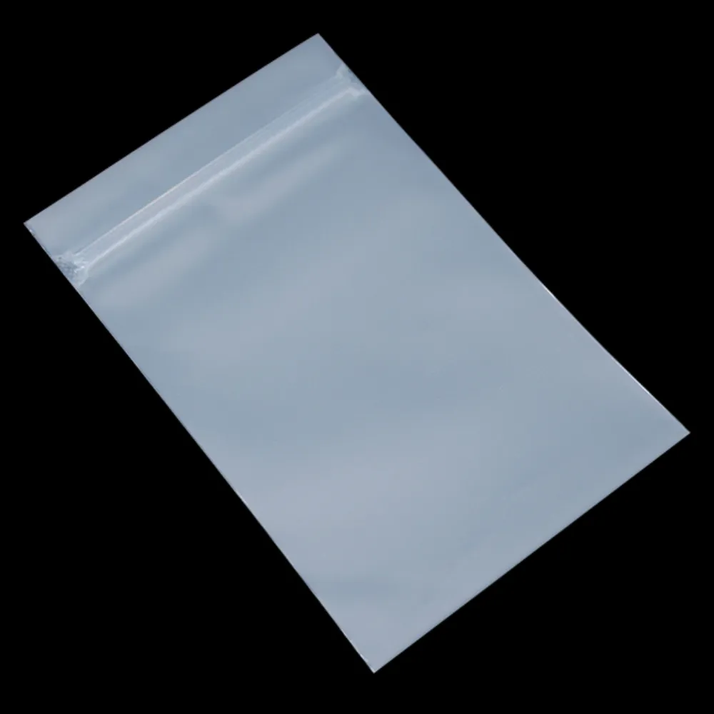 Matte, durchsichtige, selbstverschließende Beutel undies Sundires-Verpackungsbeutel, wiederverwendbare Kunststoff-Reißverschlussbeutel für die Aufbewahrung von elektronischem Zubehör