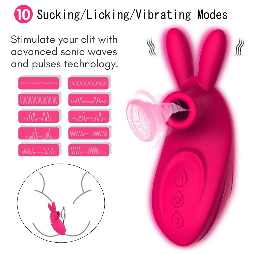 Nxy g-spot clitoral zuigen siliconen vagina mini sukkel waterdicht likken tong vibrators speelgoed met 10 modi voor vrouwen paar 2104