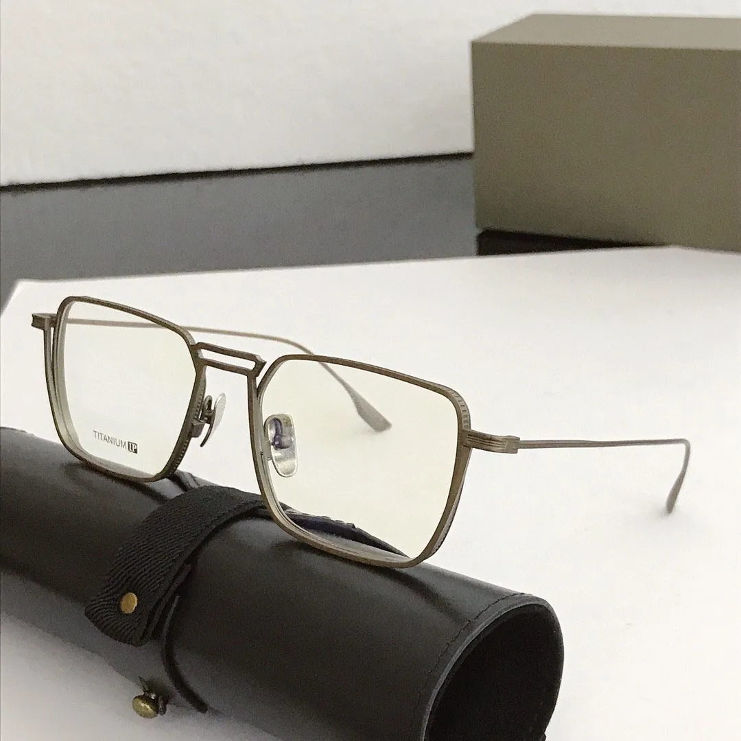 A DITA DTX125 النظارات البصرية الظهارة الشفافة العدسة تصميم الأزياء وصفة طبية EYEGLASS