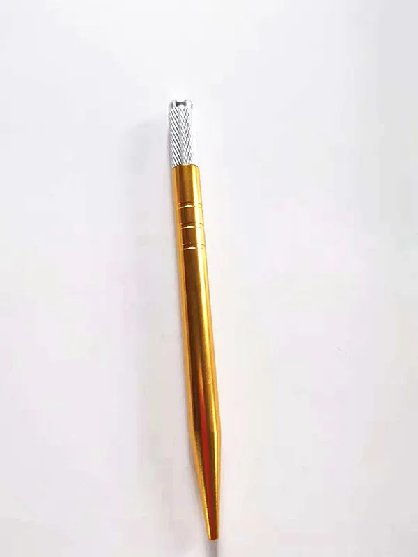 Premium Microblading Pen - Aluminum Alloy, 3D Eyebrow Tattoo Manual Pen ...