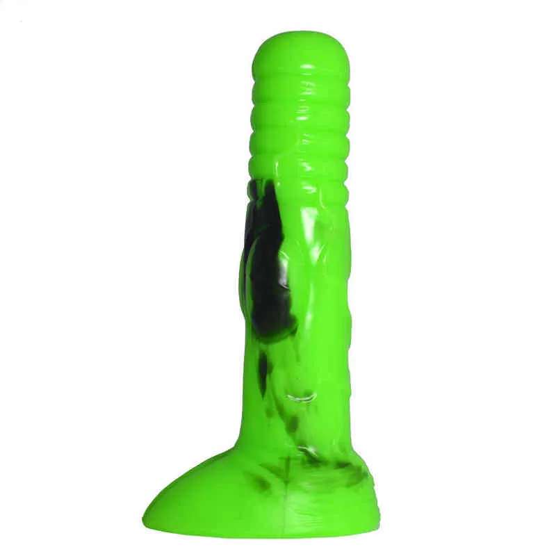 NXY Dildos Anal Toys Universal Masturbation Gerät für Männer und Frauen Erwachsene Sex Produkte Flüssig Silikon Dildo Penis Hahn Gestüt Männern Wurzel 0225