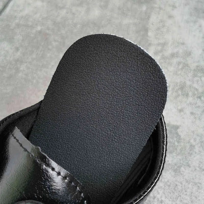 Sukienka Buty Yishen Men Black Walking Style dla biznesu Office Casual Leather Zapatos de Vestir para hombre 220223