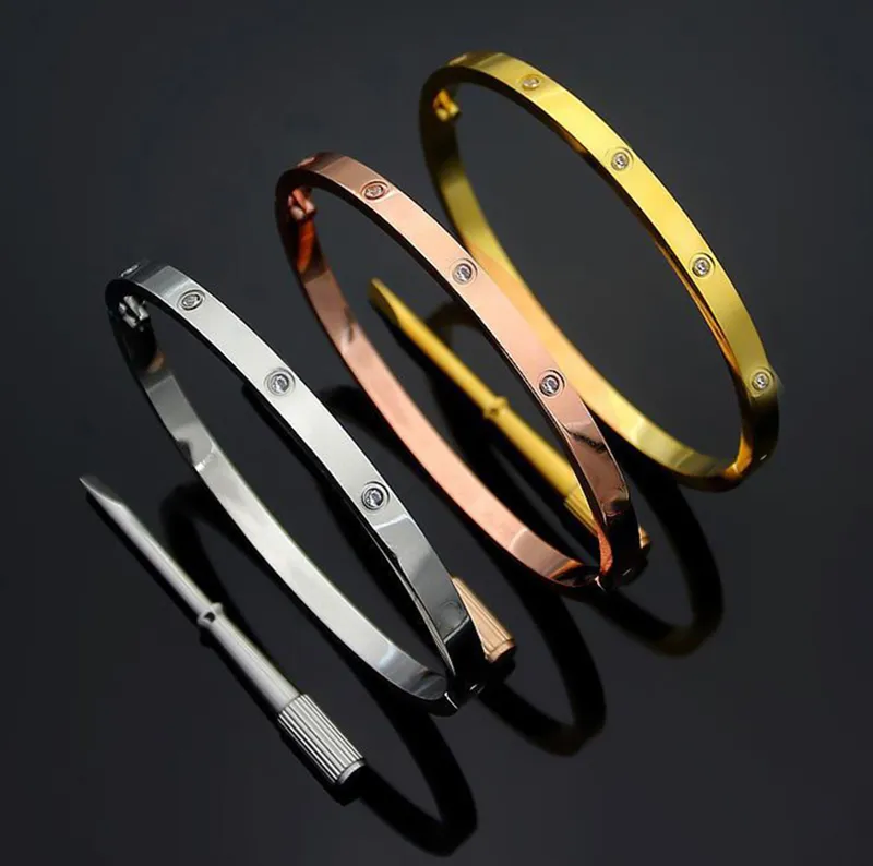 4 мм тонкие титановые стальные браслеты Bangles Fashion Women Мужчины 10 каменных браслетов браслеты Расстояние Ювелирные изделия с подарком размером 16-19 см278K