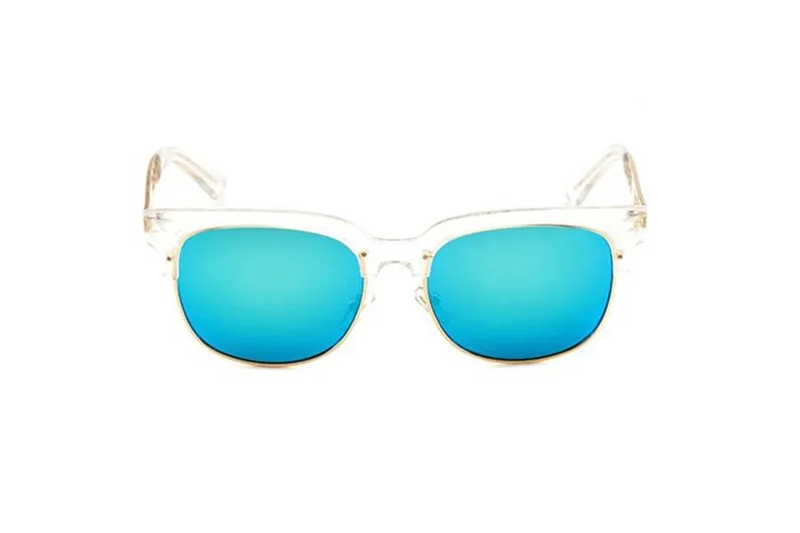 Luxury Women Men Eyewear Okulary przeciwsłoneczne okulary przeciwsłoneczne Modna spolaryzowana brzeg przeciwsłoneczna dla mężczyzn Summer Driving Glass Uv400 6 Style z Box211c