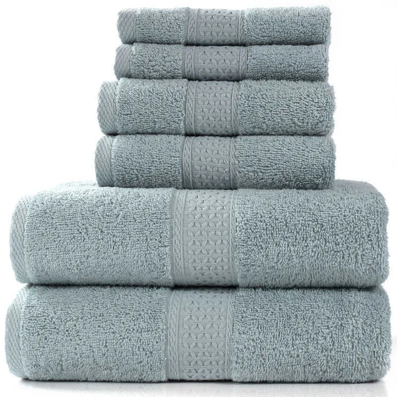 Towel Luxury Bath Set,2 Large s,2 Hand Washcloths. el Quality Soft Cotton Highly Absorbent room s 210728