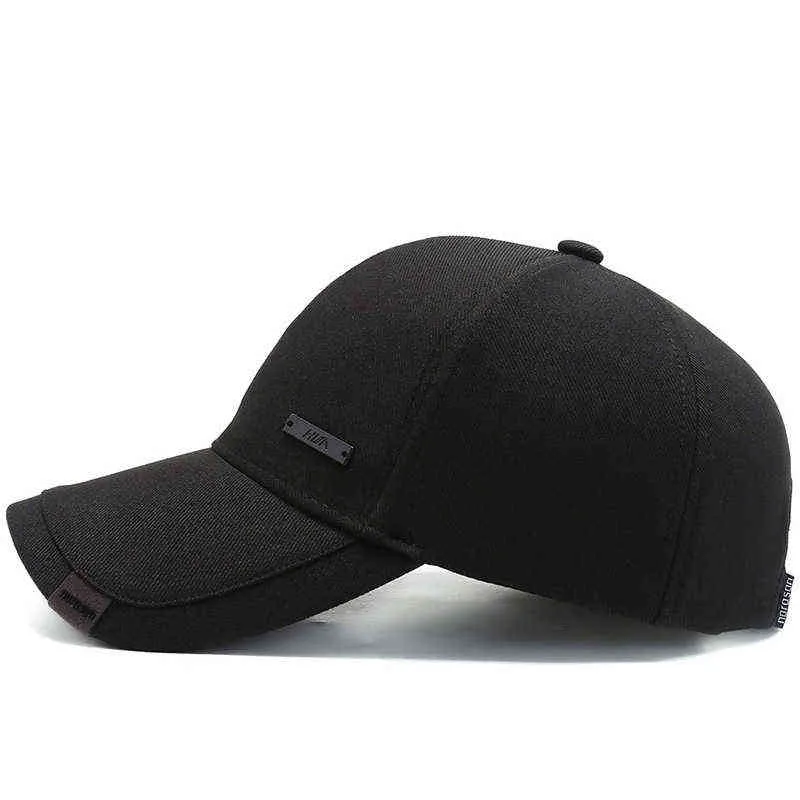 Mens Cotton Baseball Caps Adjustable Plain Sports Fashion Hat Dad Cap for Men High Quality Hats Trucker 2201115399842