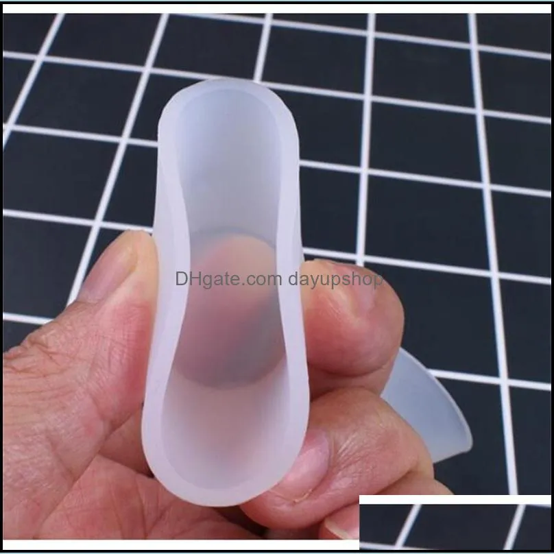 Mini Silicone Cups Color Mixing Cup Flexible Silicone Rubber UV Resin Mixing Cups Washable Epoxy Resin Tools 156 W2