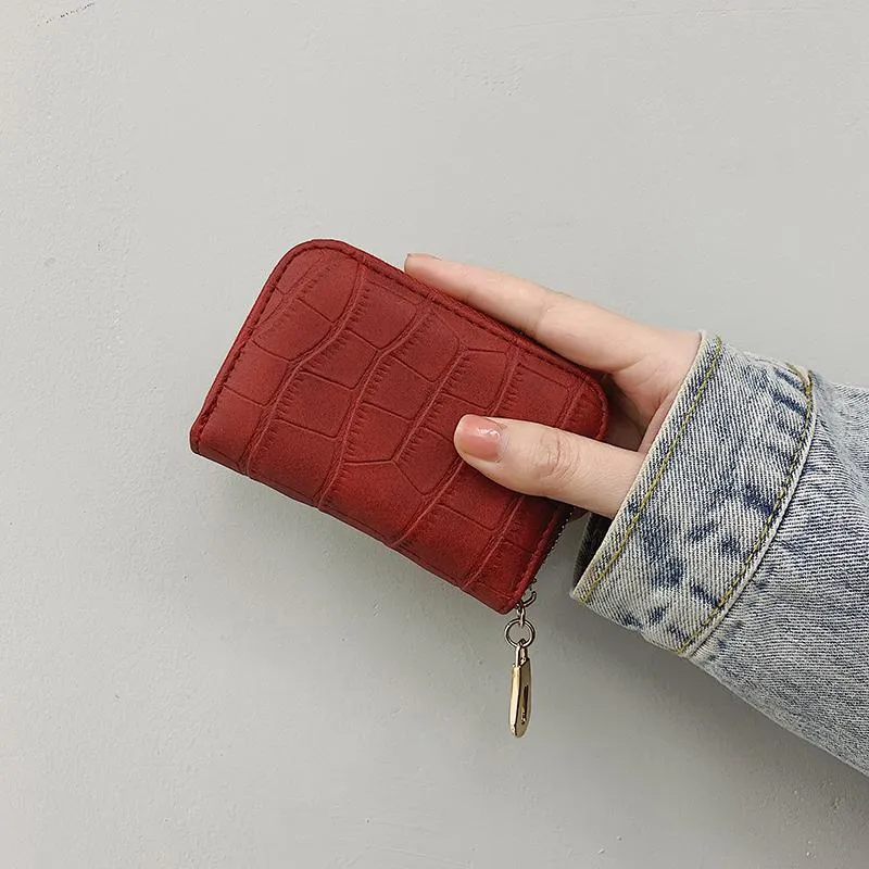 Card Holders Fashion 2021 Spring And Autumn Passport Cover Pu Leather Stone Style Travel Id Wallet For Woman Purse2908