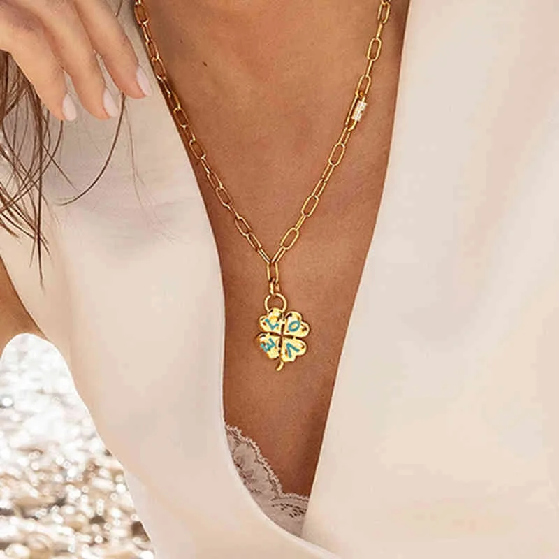 June Summer The Bracelet Necklace Set 925 Silver Blue Heart-shaped Pendant Luxury Brand Monaco Jewelry For Women Gift