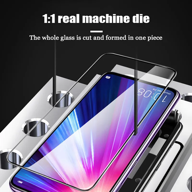 Handy-Displayschutzfolien 4 in 1 gehärtetes Glas für Honor 10X Lite 10 20 30 Lite Kameraobjektiv-Schutzfolie auf Honor