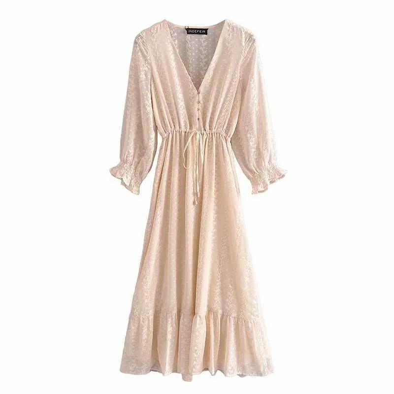 Summer Dress Women Chiffon Maxi Dress elegant Casual Fashion Chic Lady Woman Vintage Dresses Robe Femme 210709