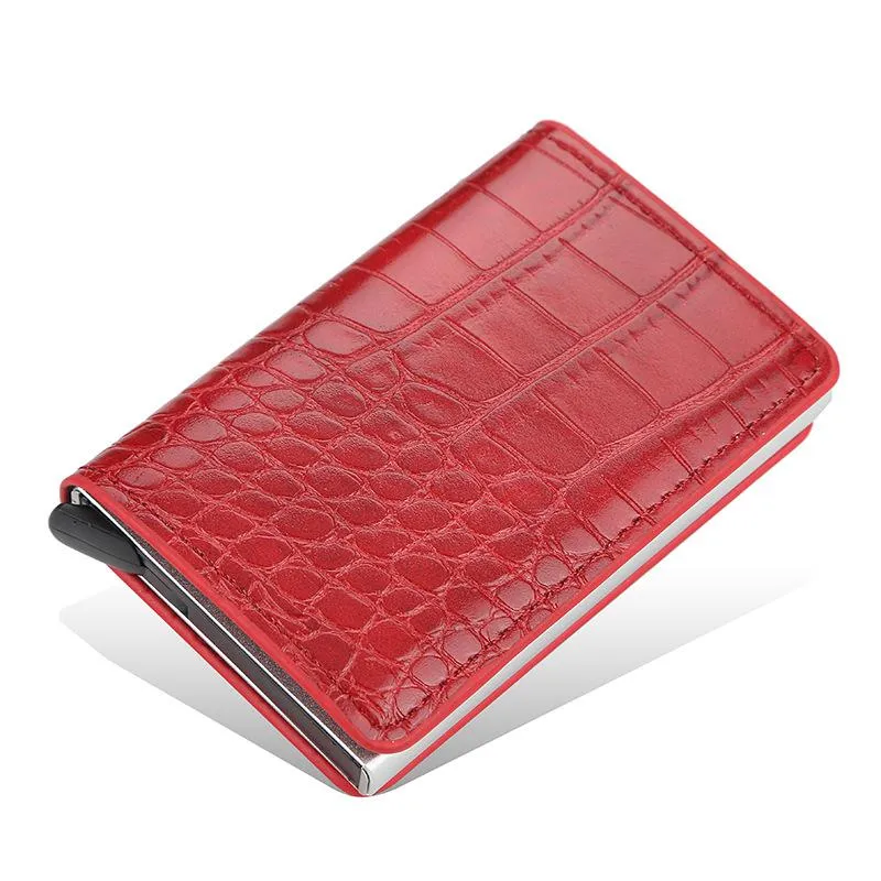 Plånbok carteira masculina card men porte carte cartera hombre tarjetero billetera läder kredithållare portefeuille homme plånböcker2728