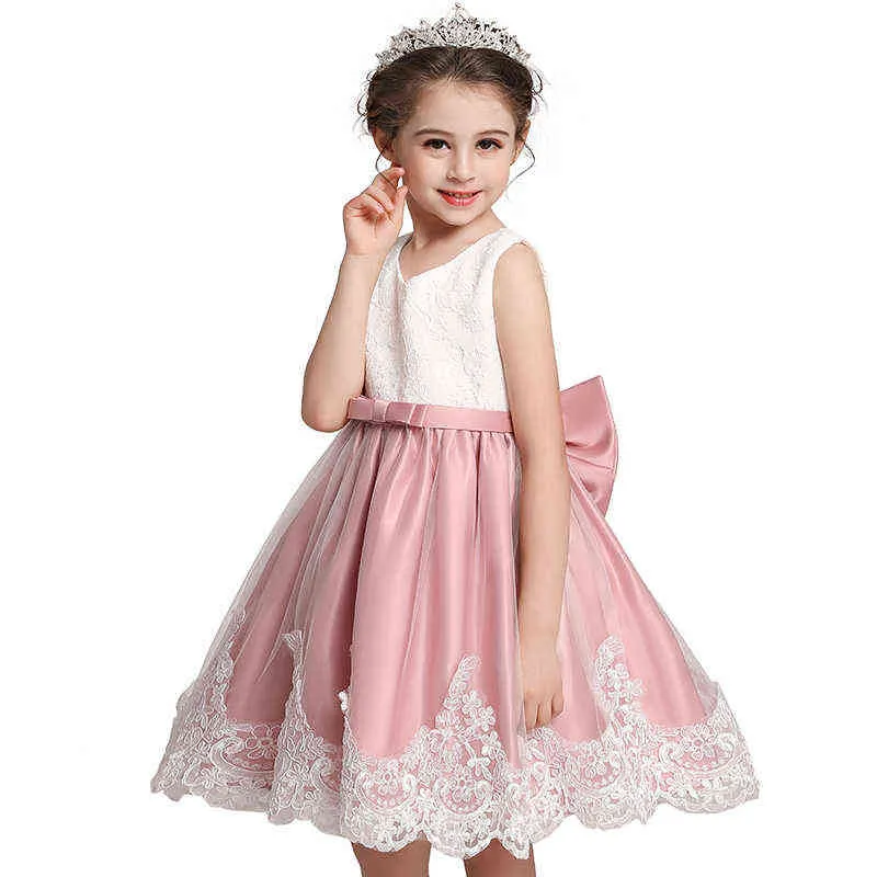 Summer Baby Girls Princess Sukienki Dla Baby Christening Odzież Niemowlę Urodziny Dress Newborn Baby Vestidos Custome Set G1129