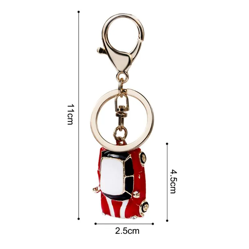 Car Keychain Alloy Key Chain Ring For Mini-Cooper One Accessories Keychains284G