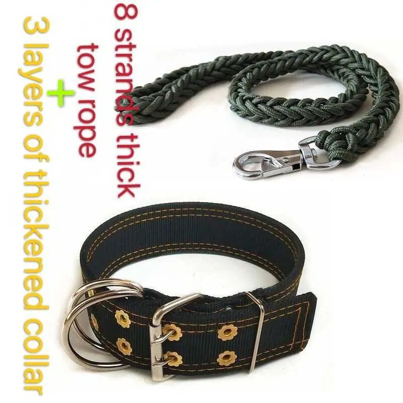 Harnais pour chien pour grand, Pit Bull collier en gros laisse gilet mode produits pour animaux de compagnie accessoires 210729