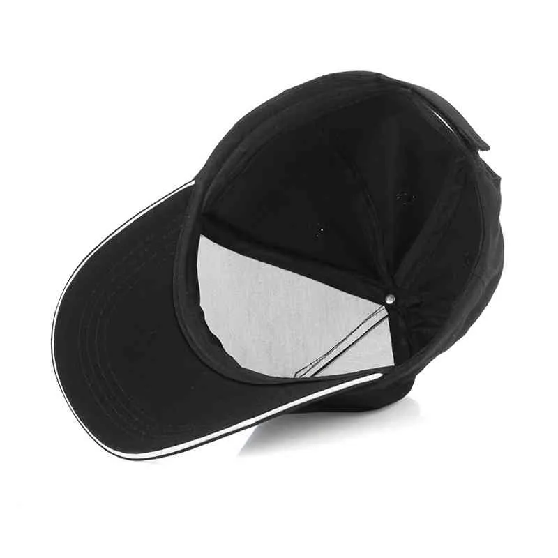 Merk Delorean Motor Company Baseball Cap Terug naar de toekomst Film Caps Fashion Unisex Verstelbare 100% Katoen Dad Hat 220209