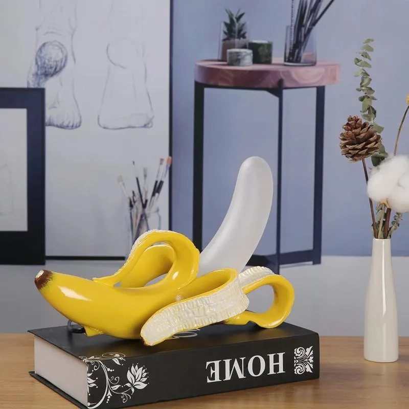 Lâmpadas de mesa Lâmpada de banana pós-moderna quarto criativo design nórdico simples designer europeu181f