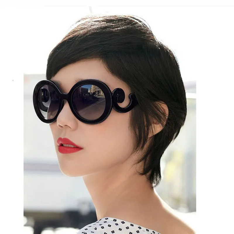 Luxury Brand Round Sunglasses 2019 Vintage Sun Glasses Woman Ladies Retro Designer Sunglass Shades for Women UV400 Oculos