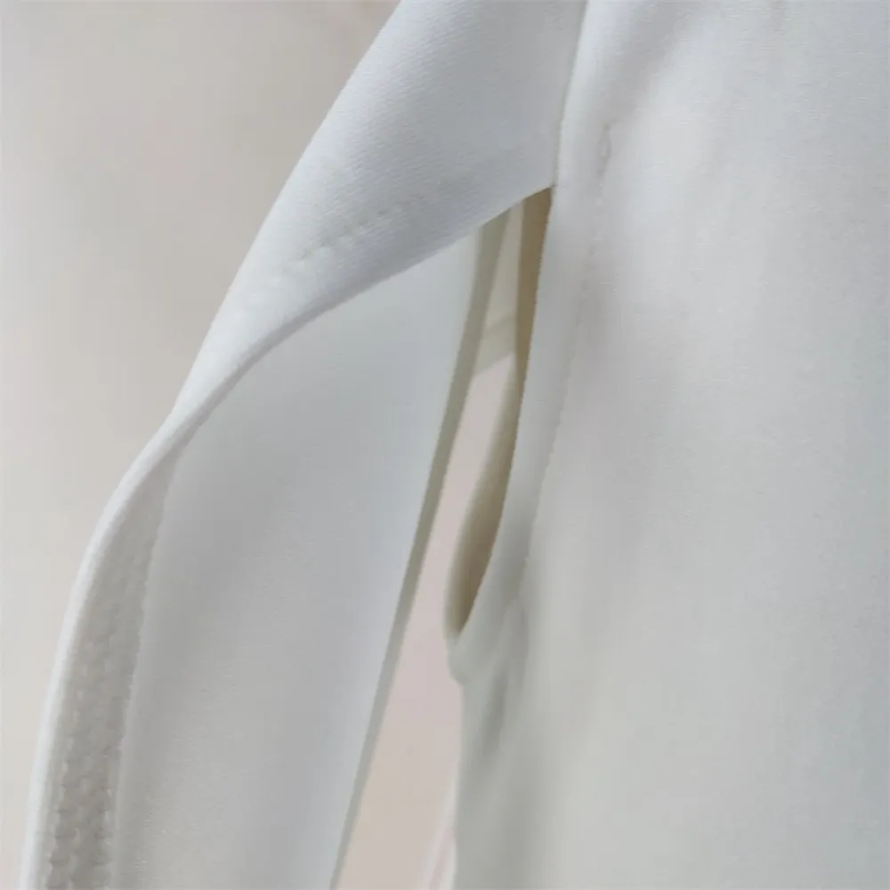 Biały Bodycon Party Dresses Slim Sexy Cloak Slit Slite Stylowa Płaszcza Wydarzenie Usuwanie Noc Out Sukienka Dla Kobiet XXL 210416