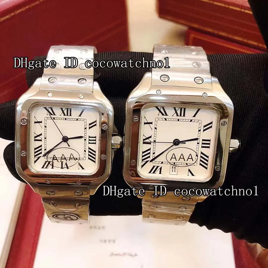 فاخرة عالية الجودة 100XL DIAL B BIG WRISTWATCHES حزام الفولاذ المقاوم للصدأ الفولاذ