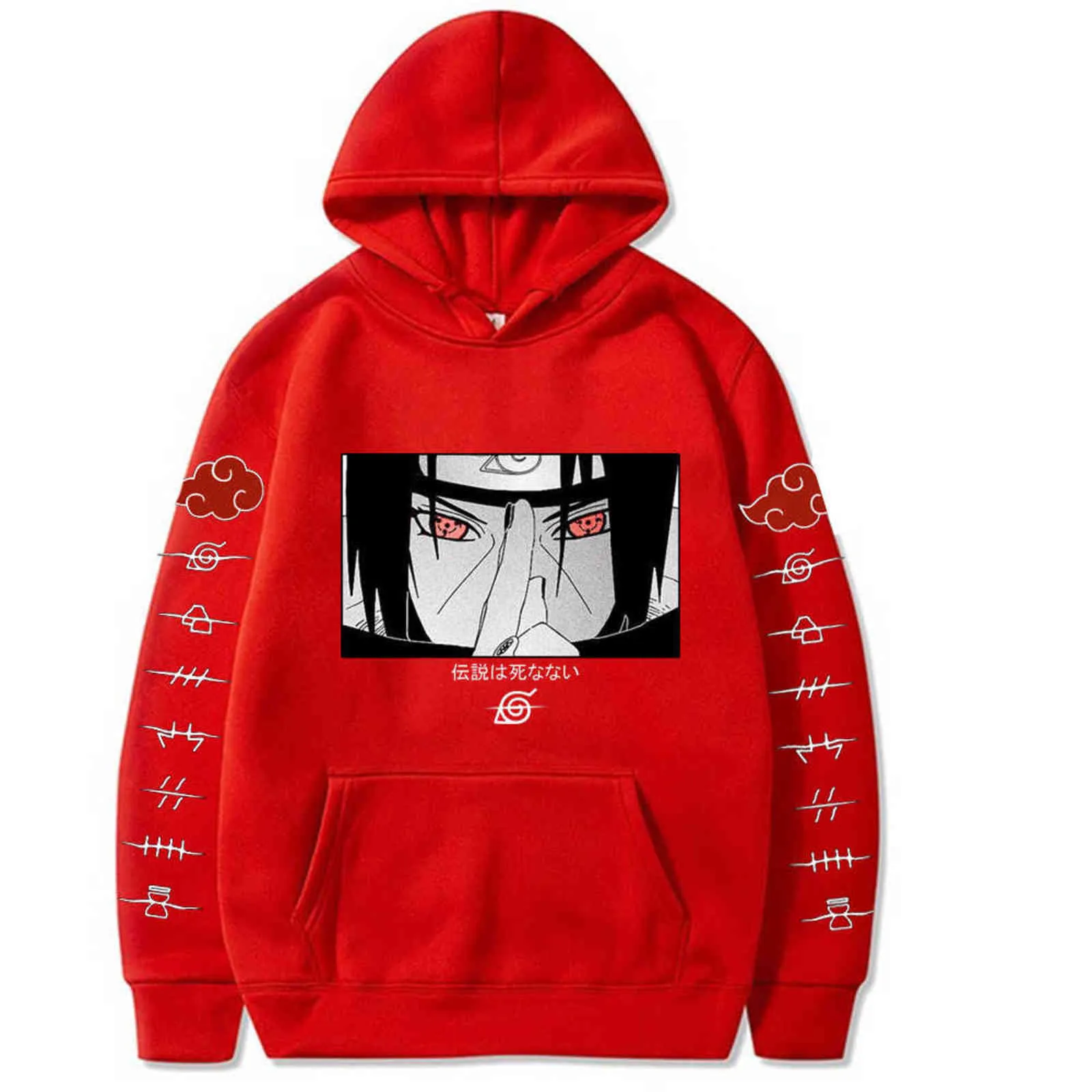 Sweats à capuche pour hommes Anime Coton 2020 Nouvelles Mode Impression Hip Hop Sweat à capuche personnalisé Hommes / Femmes Sweat Sudaderas Hombre Sweat à capuche Y211122