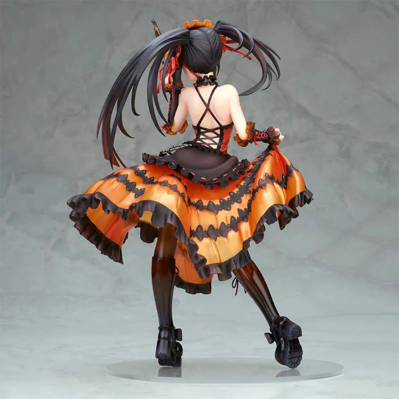 Ändra datum A LIVE Kurumi Tokisaki Anime Figurer 24cm PVC Action Figur Toy Model Toys Sexy Girl Figure Collection Doll Present Q07223199812