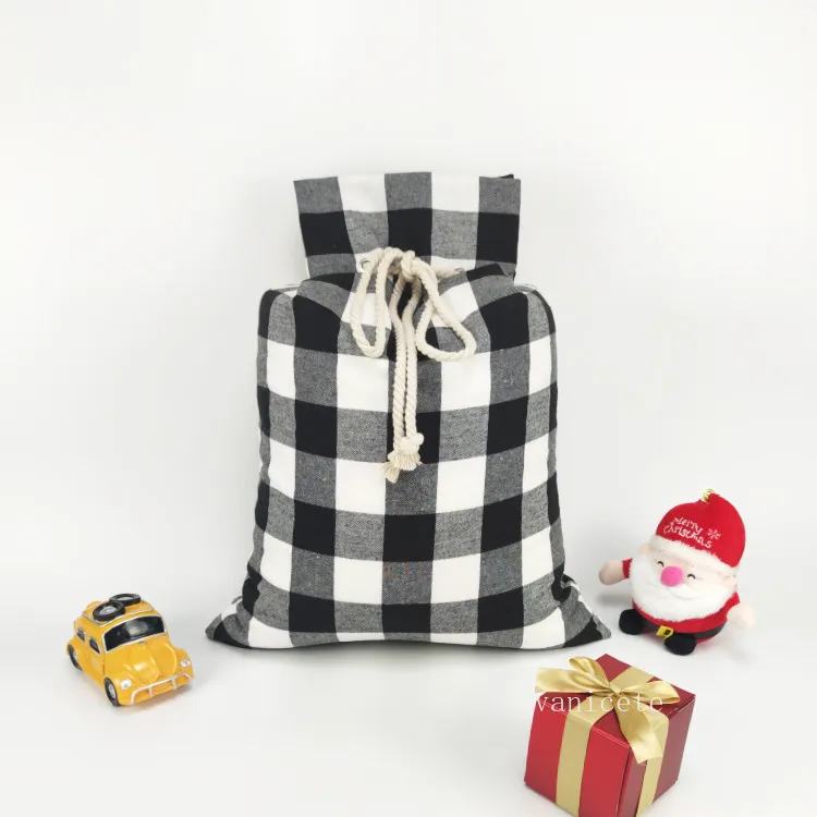Рождественские украшения Candy Bag Drawstring Pockets Santa Sacks Фестиваль Сумки для хранения T2i52786