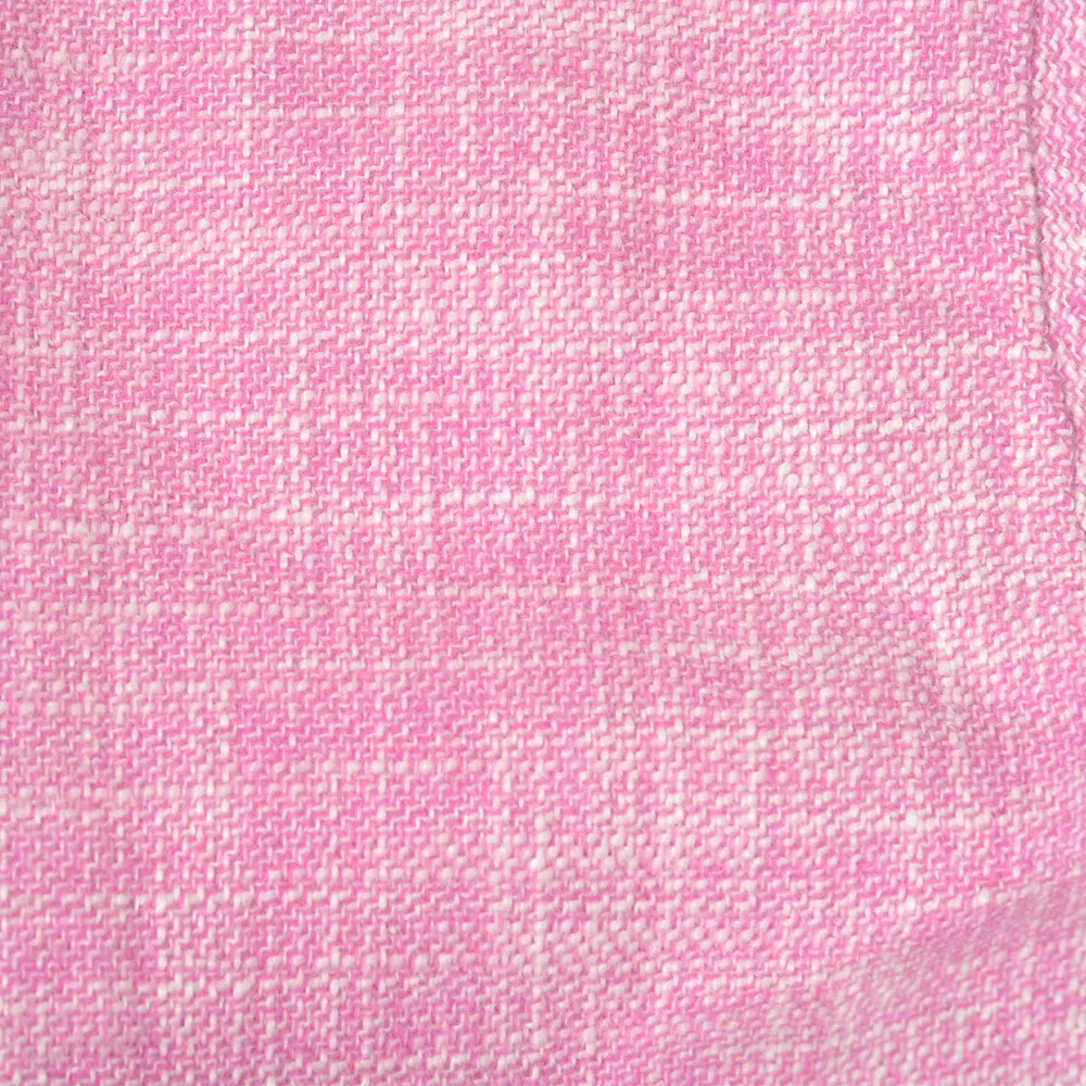 2022 Primavera Mangas largas Solapas con muescas Chaqueta rosa Estilo francés Color sólido Bolsillos dobles Chaquetas de lana de un solo pecho Abrigos cortos Outwear O277152