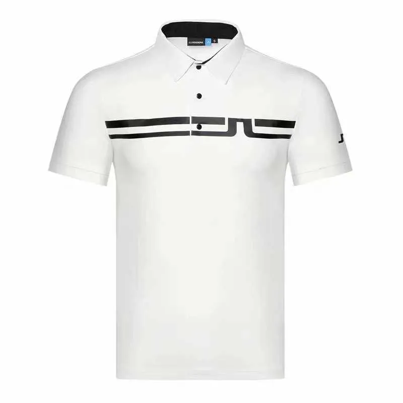 Men's T-Shirts tee tops polo shirt Golf jerseys apparel solid short sleeves casual wear breathable quick drying J0603