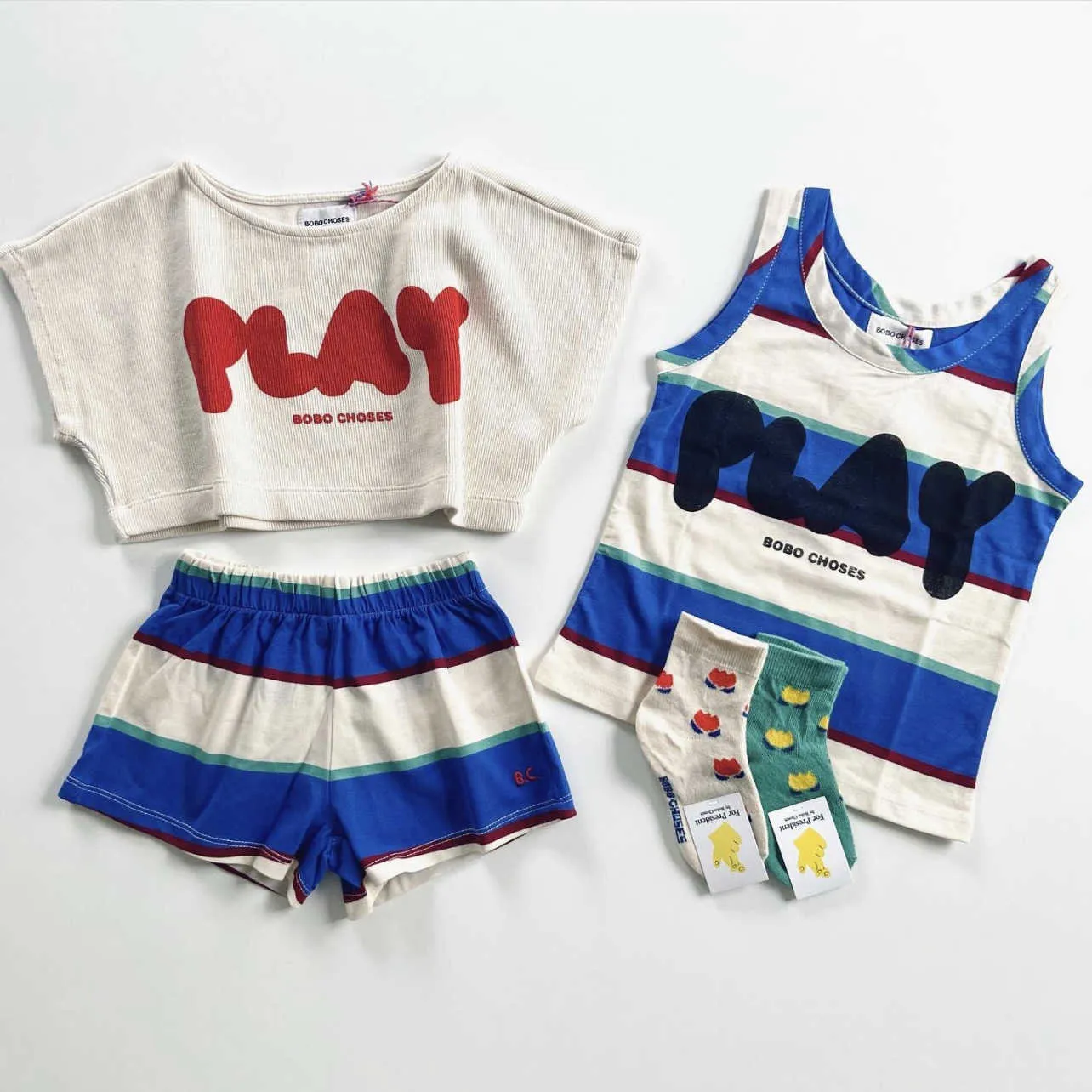 Детская юбка для девочек, летняя брендовая BO, повседневная футболка и шорты для маленьких мальчиков, милый комплект одинаковой одежды для сестер и братьев 2108045686932