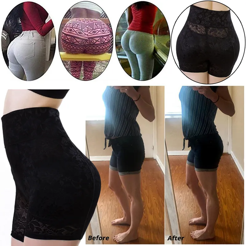 Panty Big Ass Hip Enchancer taille haute formateur corps Shapers femmes Sexy sous-vêtements de mariage bout à bout contrôle culotte Shapewear3029