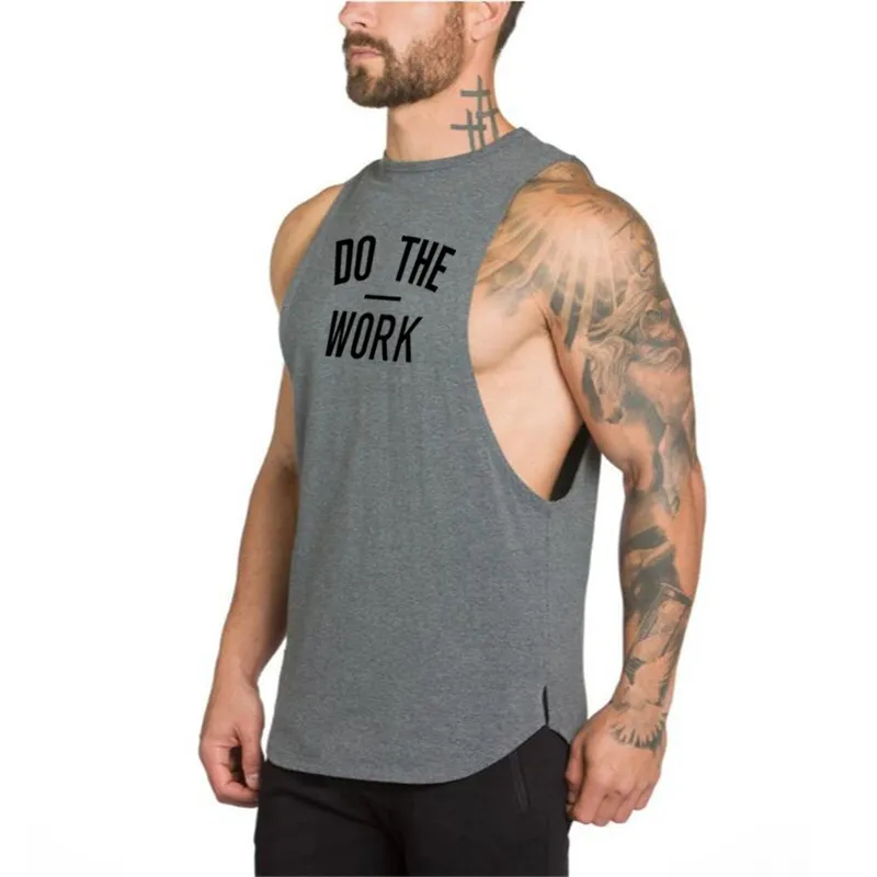 Hommes Summer Gyms Fitness Débardeur à capuche Mode Vêtements pour hommes Lâche Chemises sans manches respirantes Gilet musculaire 210421