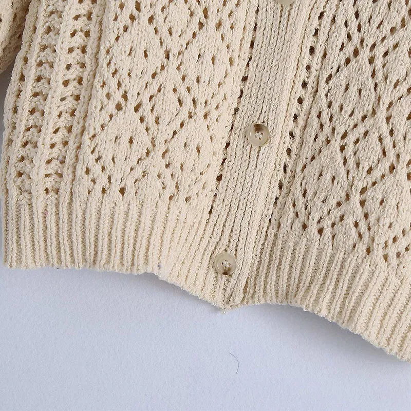 Женские летние повседневные сплошные свитер пальто с короткими рукавами V-образным вырезом выладоты женские сладкие элегантные кардиганские свитера одежда 210513