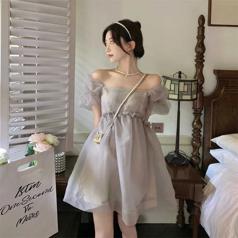 Japoński Kawaii Lolita Dress Kobiety Słodki Elegancki Projektant Cosplay Princess Kobiet Wysoki Treet Party Y2K Cute 210529