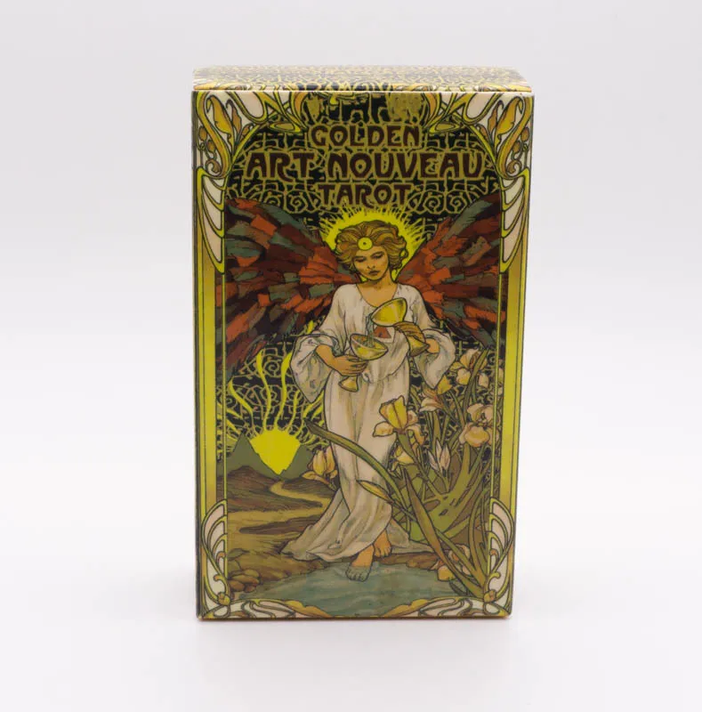 Carta dei Tarocchi Golden Art Nouveau Decks Oracles for Fate Divination Deck Gioco da tavolo Adulto Giocare a giochi individuali