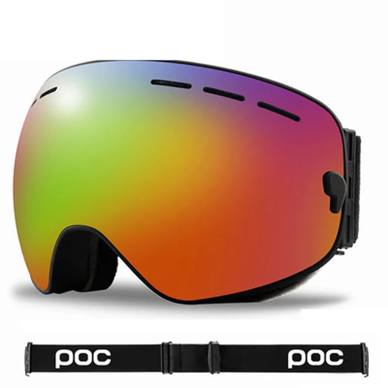 Homens profissionais homens esqui óculos de óculos de dupla camada antifog de máscara de esqui com óculos de esqui olhos protetor Snowboard4776223