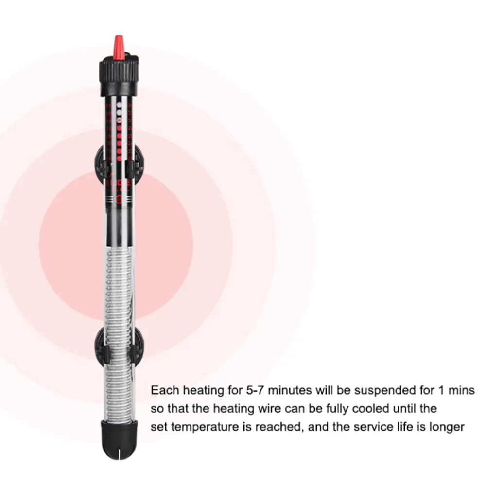 36フィッシュタンク加熱ロッド水族館自動一定の調整可能な温度ヒーターカメ20464890976