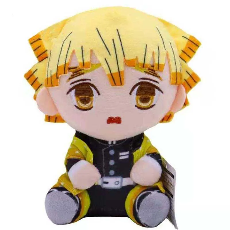 Demon Slayer Plush Toys 20cm Kimetsu No Yaiba Kamado Tanjirou Tomioka Giyuu Agatsuma Zenitsu Douma Sabito Stuffed Doll H0824