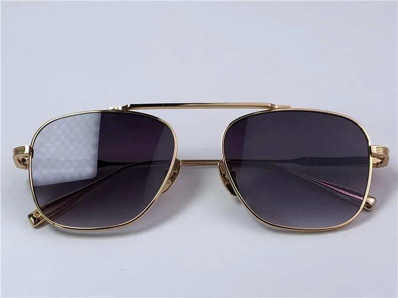 Nouveau design de mode homme lunettes de soleil 009 carrés cadres simples vintage populaire style polyvalent uv 400 protection extérieure top eyewear294s