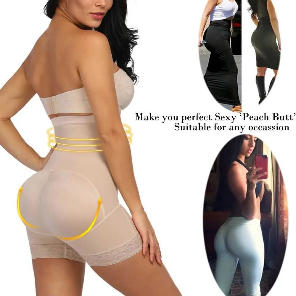 Grande taille S6XL ventre plat et jambes taille formateur Lingerie Sexy corps Shaper femmes Curver Shaper cuisse tondeuse minceur pantalon US T26349375