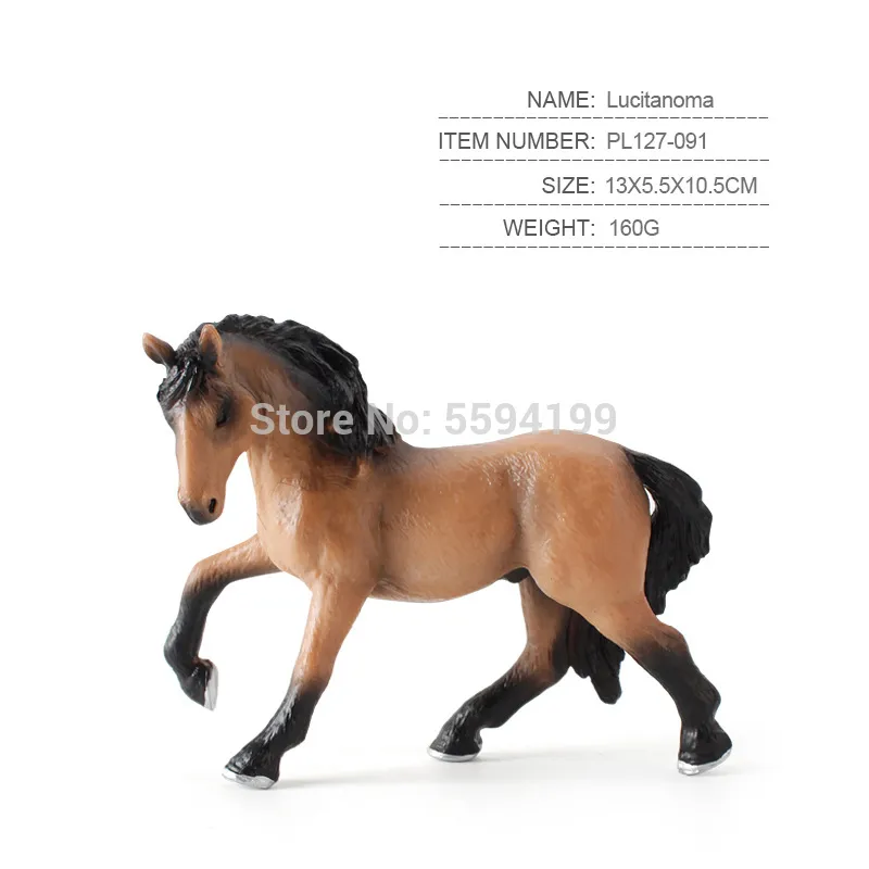 15 Stile Pferd Tier Clydesdale Hanoverian Arab Shire Appaloosa Modelle Actionfigur Pädagogische Sammlung Spielzeug Miniaturen Puppenhaus