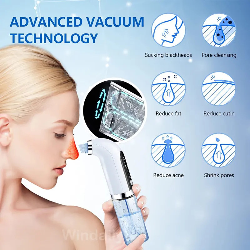 Blackhead Remover Pore Vacuum Cleaner Face Deep Nose Comedone ctor Beauty Care Skin Tool 26