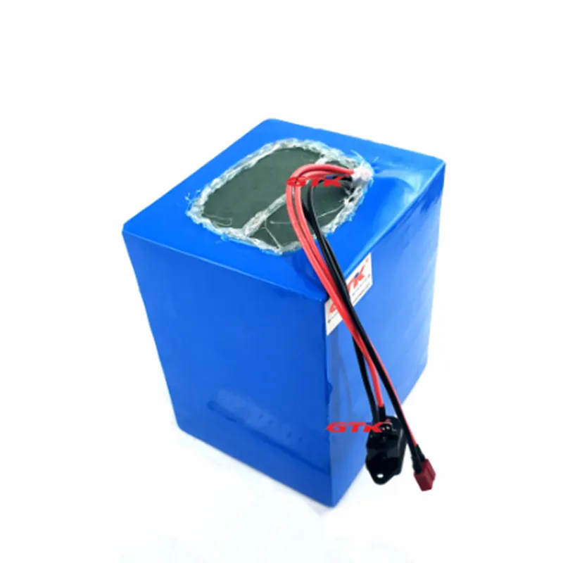 GTK LTO 48V 30AH 40ah batterie au Lithium titanate avec BMS 20S pour 2400W 3000W 48V vélo scooter électrique + 54.6V 5A chargeur