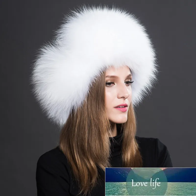 Inverno caldo signore 100% vera pelliccia di procione cappello russo vera pelliccia bomber cappello con paraorecchie le donne Design esperto di fabbrica Qual266k