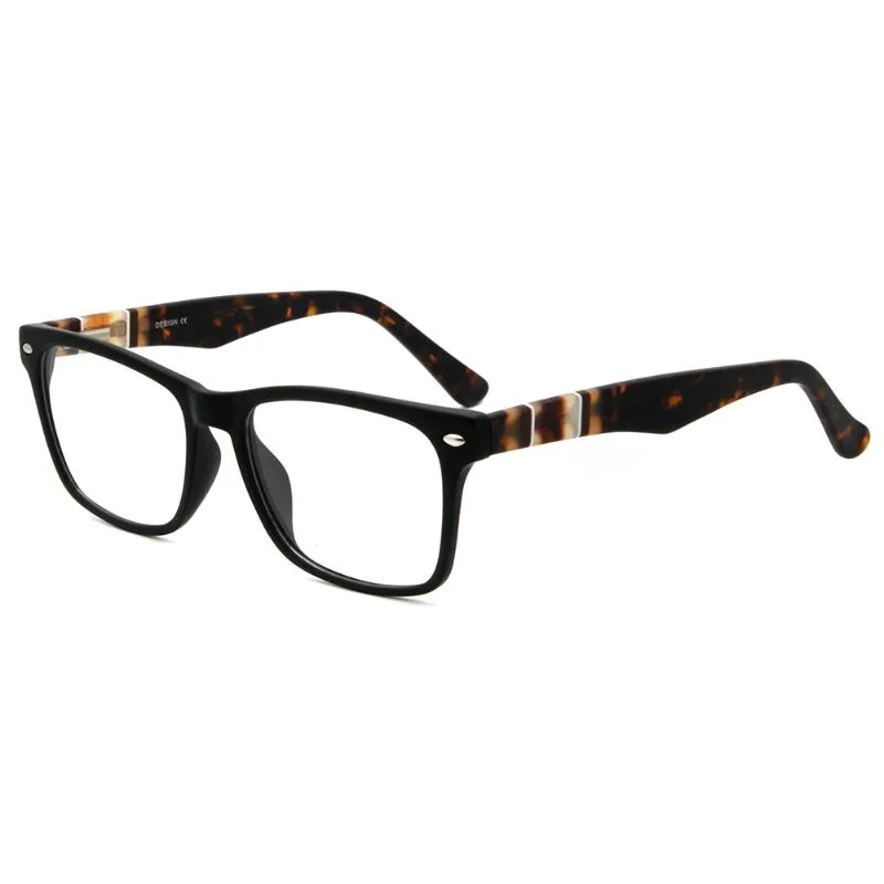 Optische Brillen Brillen Handgemaakte Acetaat Brillen Frames Vintage Klassieke Mode Dame Mannen Ontwerper Demi Zwart CMG7068 Sunglasse341H